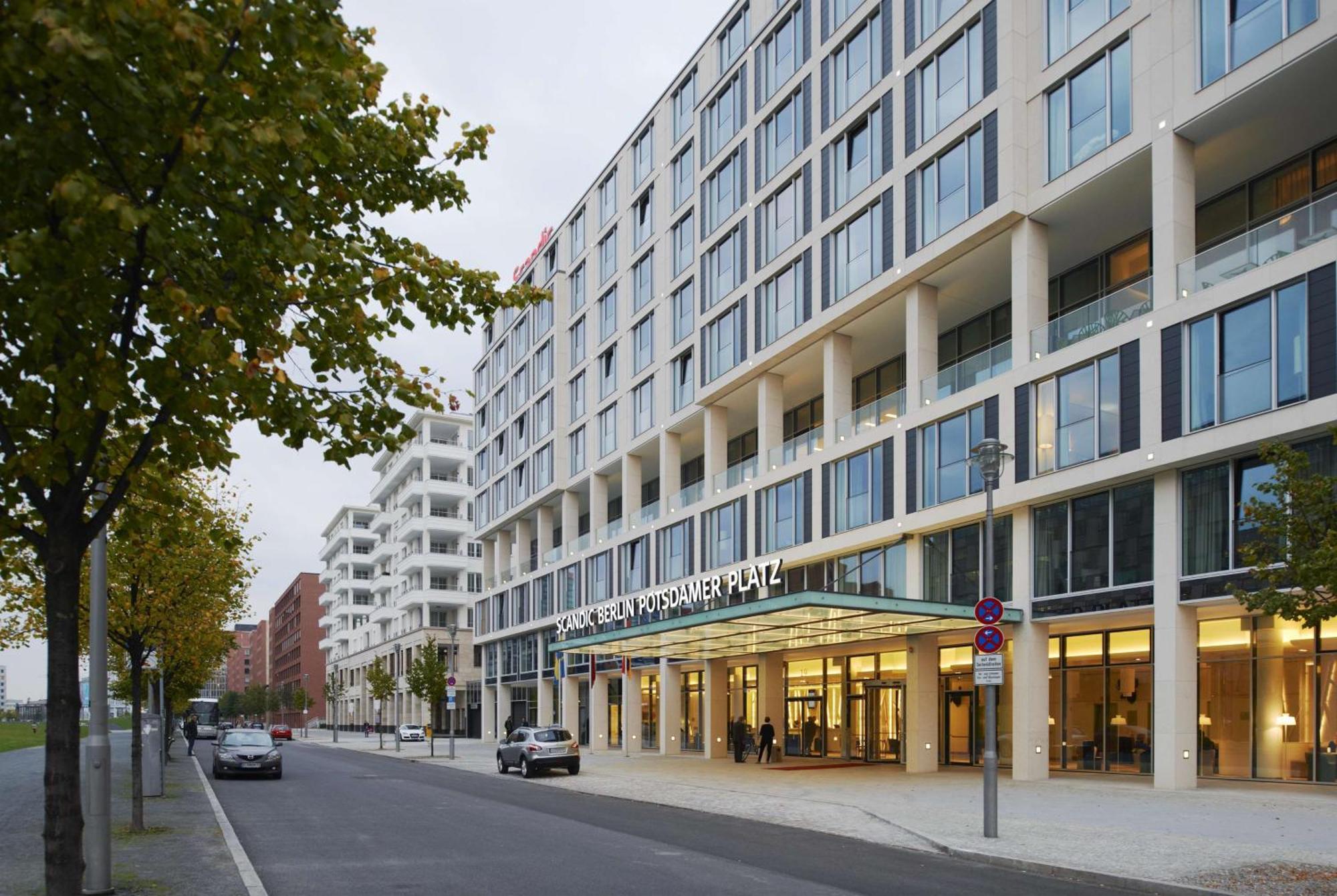 Scandic Berlin Potsdamer Platz Eksteriør billede